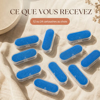 Contenu du pack de 24 filtres fontaine DownyPaws 2,5 L